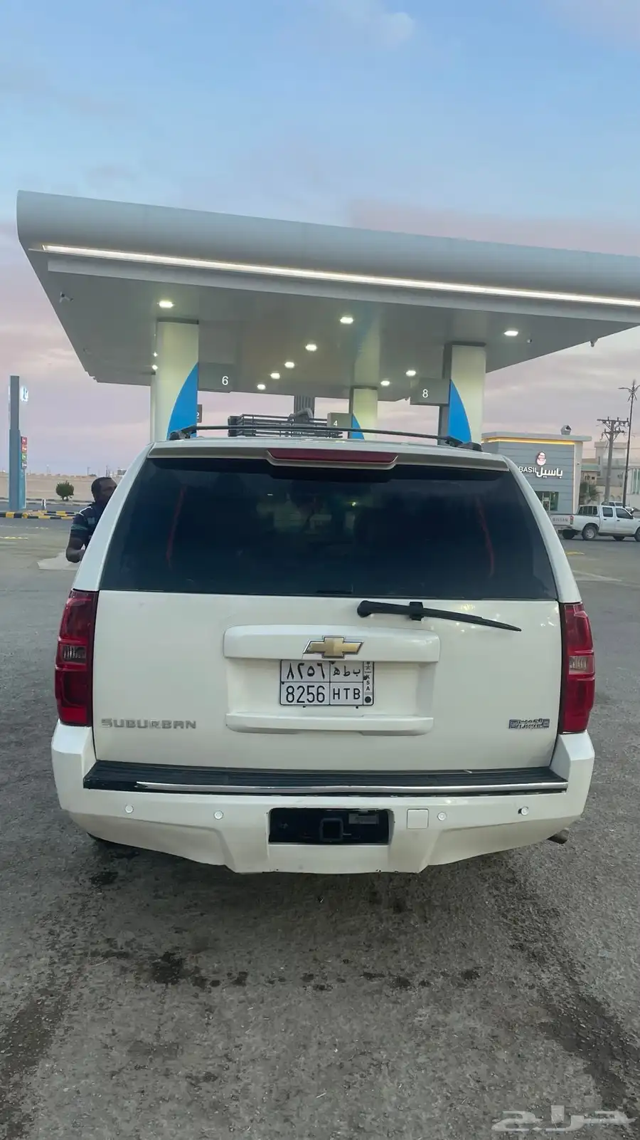 شيفورلية سوبربان LTZ 2007 ابيض لؤلؤي 34