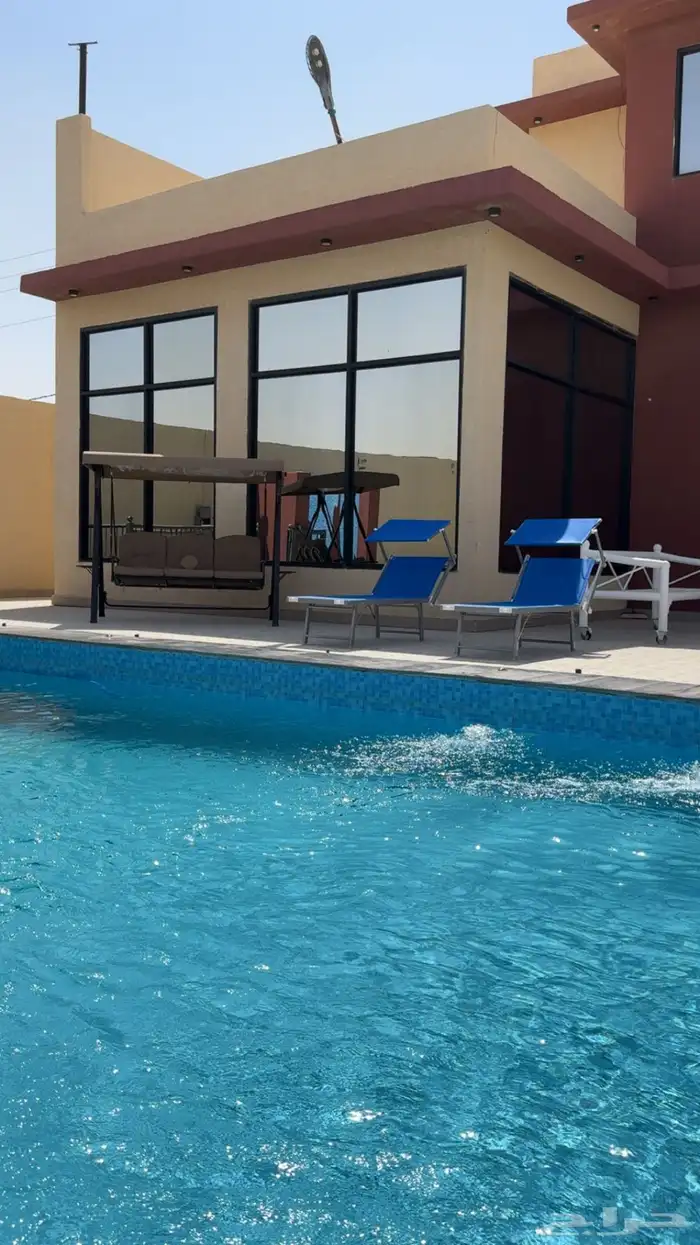 شاليه مزرعه استراحه ايجار المزاحميه 11