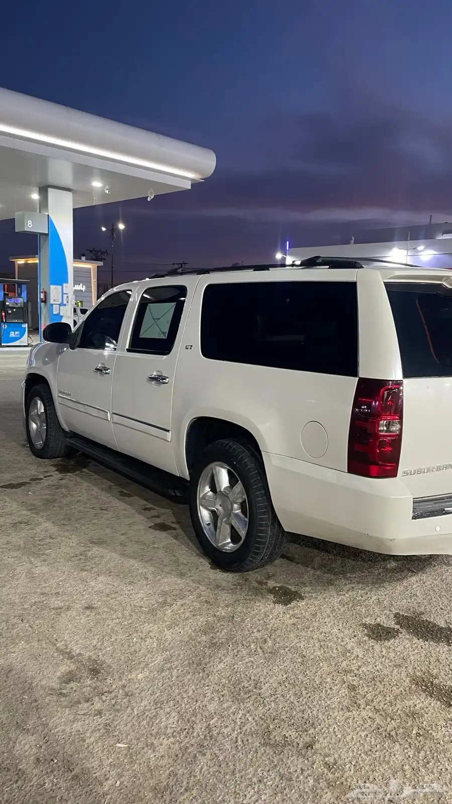 شيفورلية سوبربان LTZ 2007 ابيض لؤلؤي 19