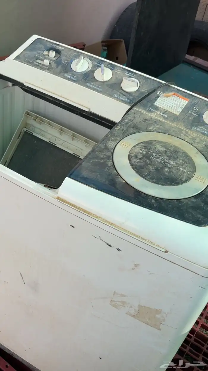 طاولات وغساله وطاوله عرض قزاز 0