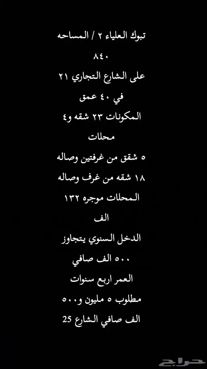شقق حي العليا (وشقة بالمروج أ )وعمارة للبيع حي الروضة 1