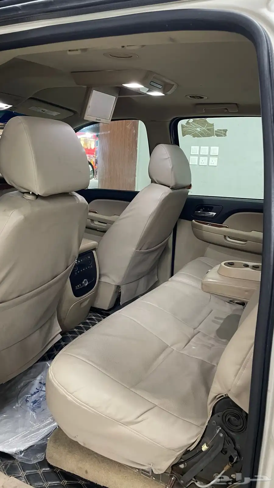 شيفورلية سوبربان LTZ 2007 ابيض لؤلؤي 8