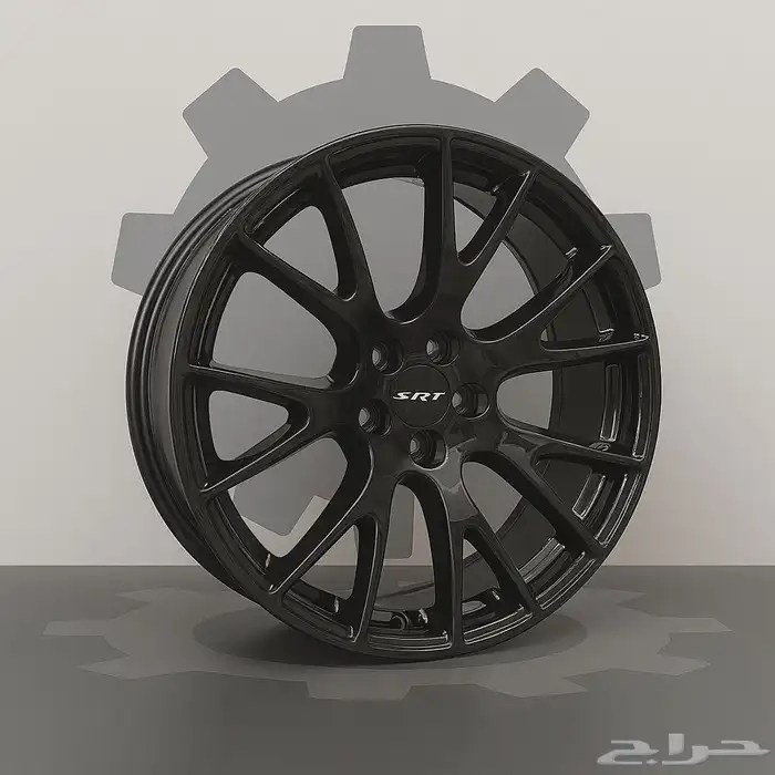 طقم جنوط دودج هيلكات SRT مقاس 20 0