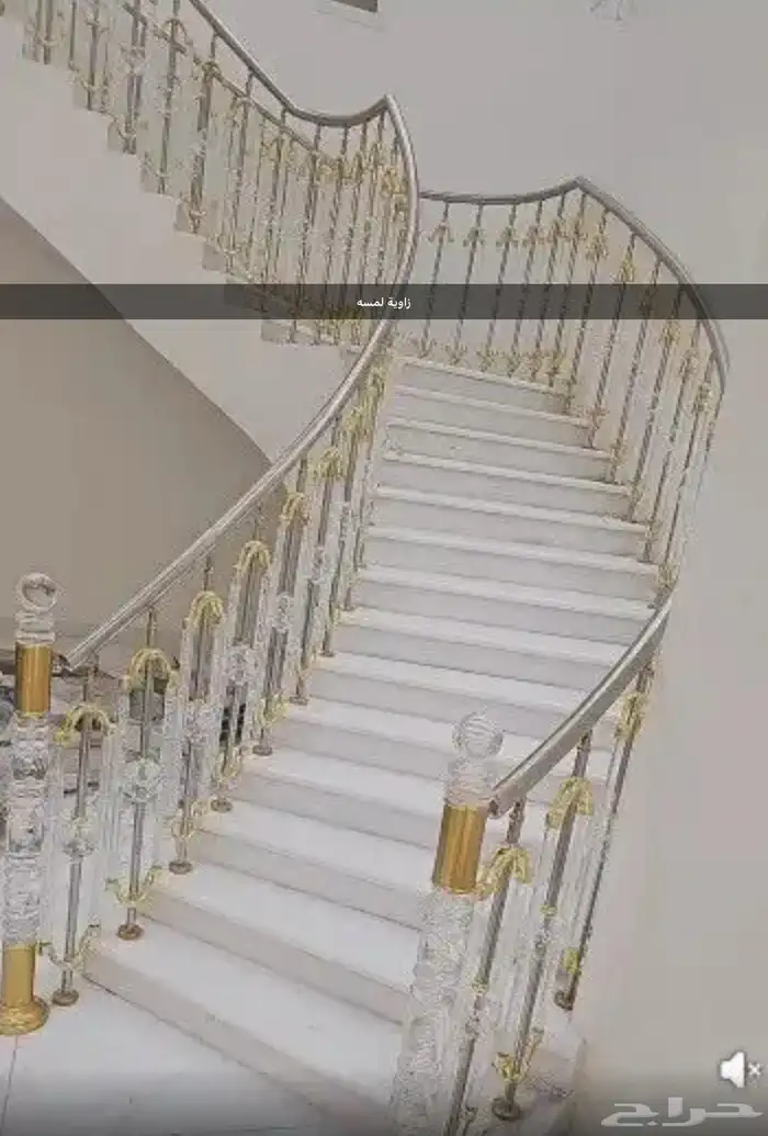 درابزين استيل زاويه لمسه 7