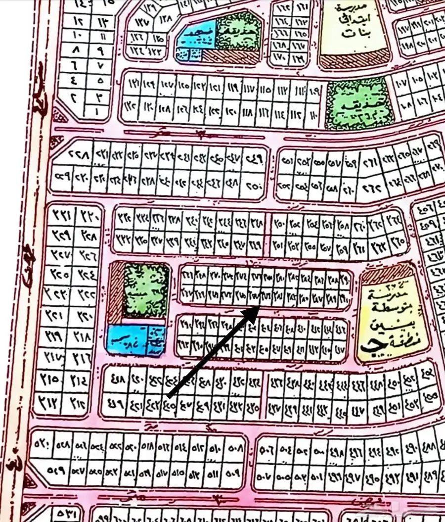 البيع ارض حي اللؤلو الخبر العزيزيه 1