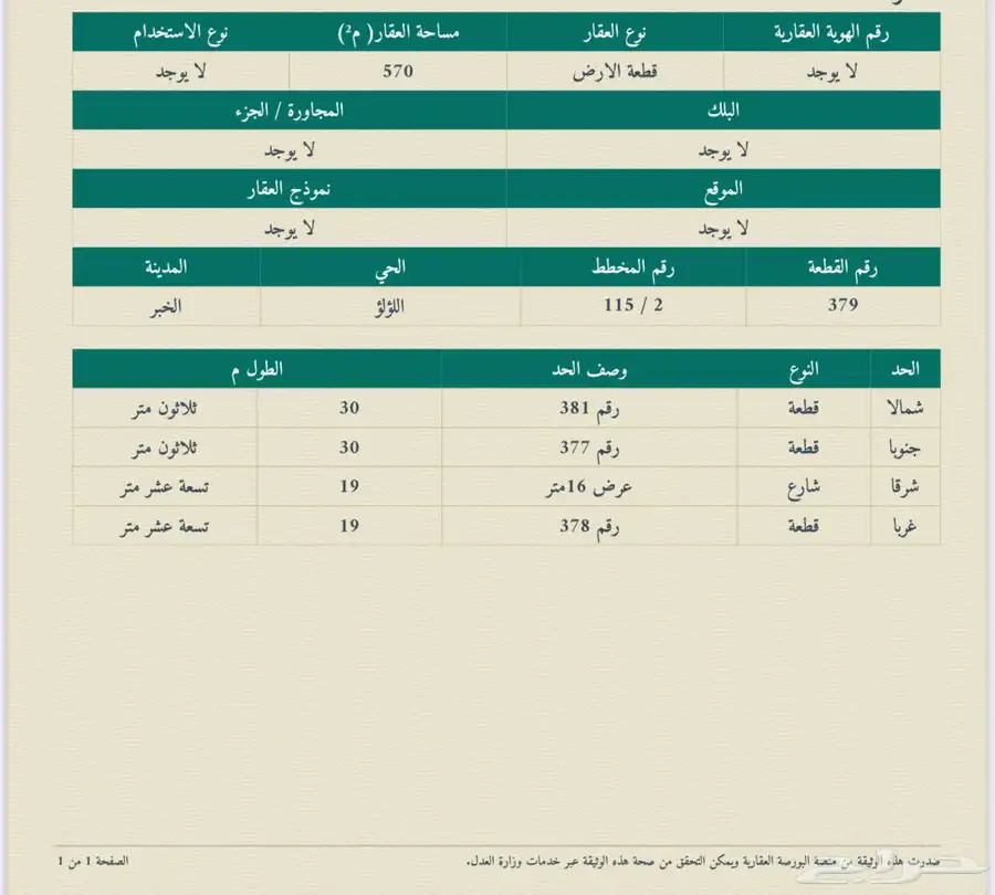 البيع ارض حي اللؤلو الخبر العزيزيه 2