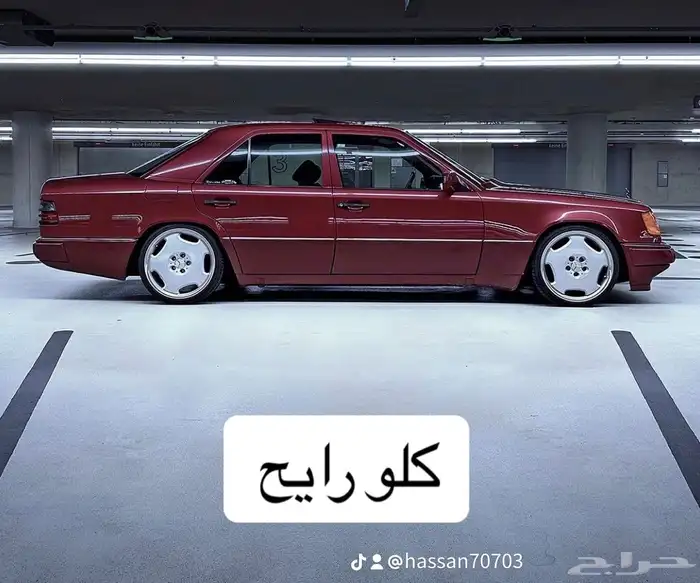 جنوط مرسيدس مع الكفرات نظيفه مقاس 18 5