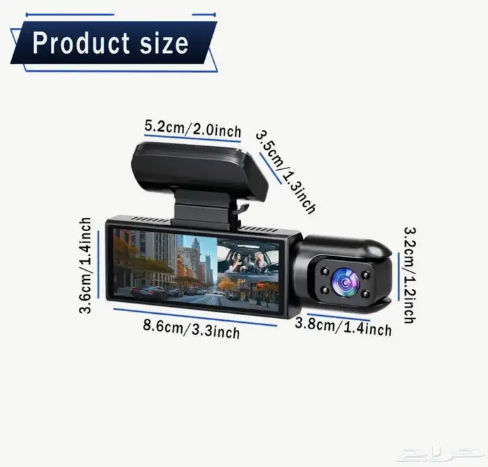 داش كام HD1080P ممتازه وجديده 3
