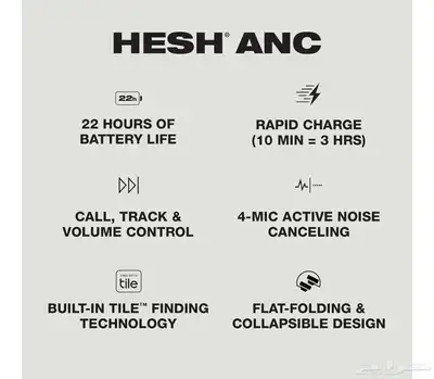 سماعه Hesh anc أمريكيه سكال كاندل جديده 2