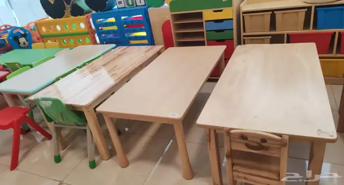 كراسي مدارس طاولات مدرسيه اثاث رياض الاطفال 6