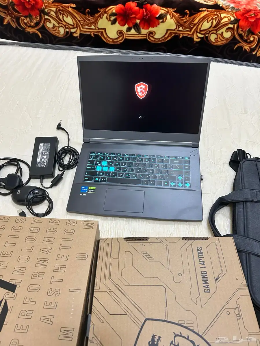 لاب توب جيمنج msi جديد 6