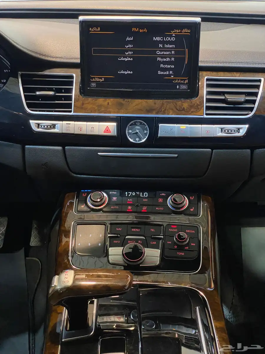اودي A8 L 2016 V6 بحالة نظيفة 13