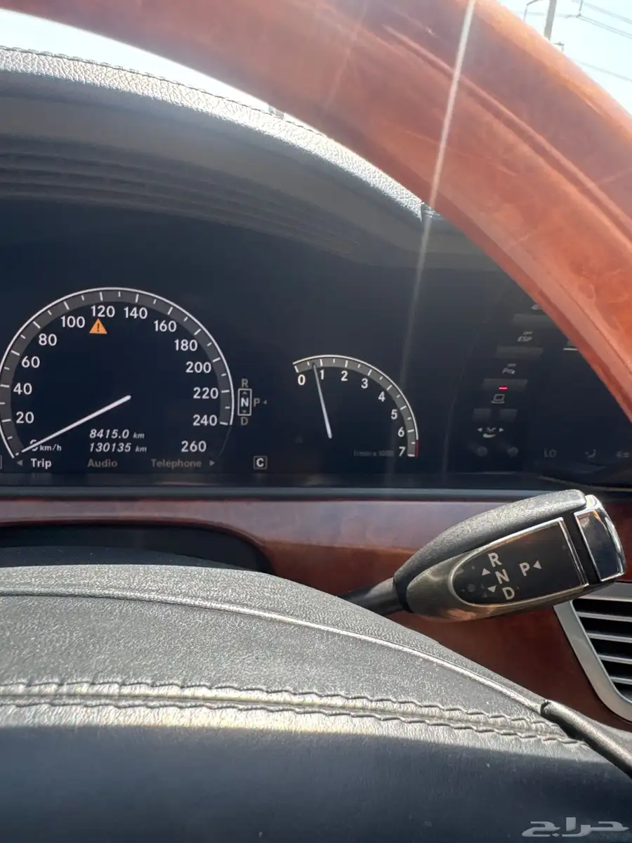 مرسيدس S500 موديل 2007 وارد جفالي مخزن 9