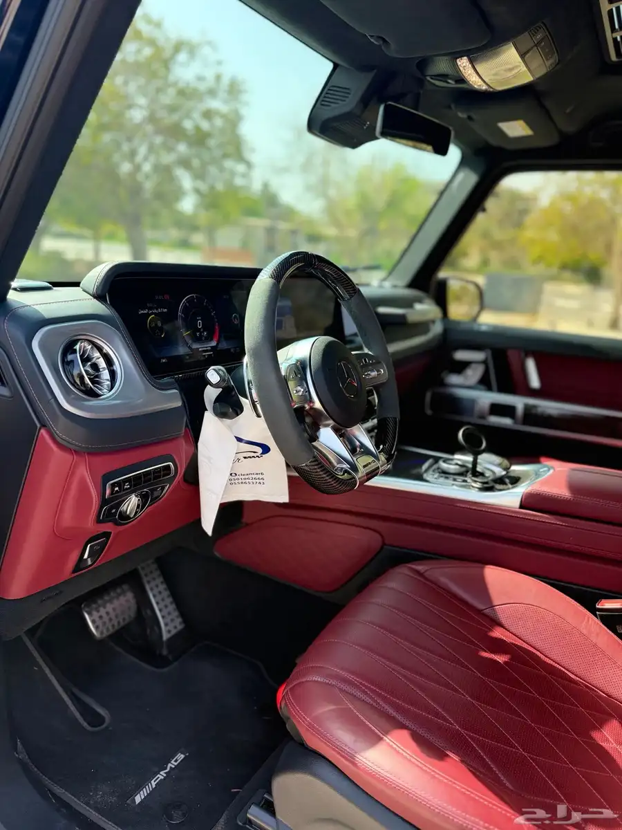 مرسيدس G63 AMG 2023 مانفكشر ممشى جدا  قليل جفالي 25