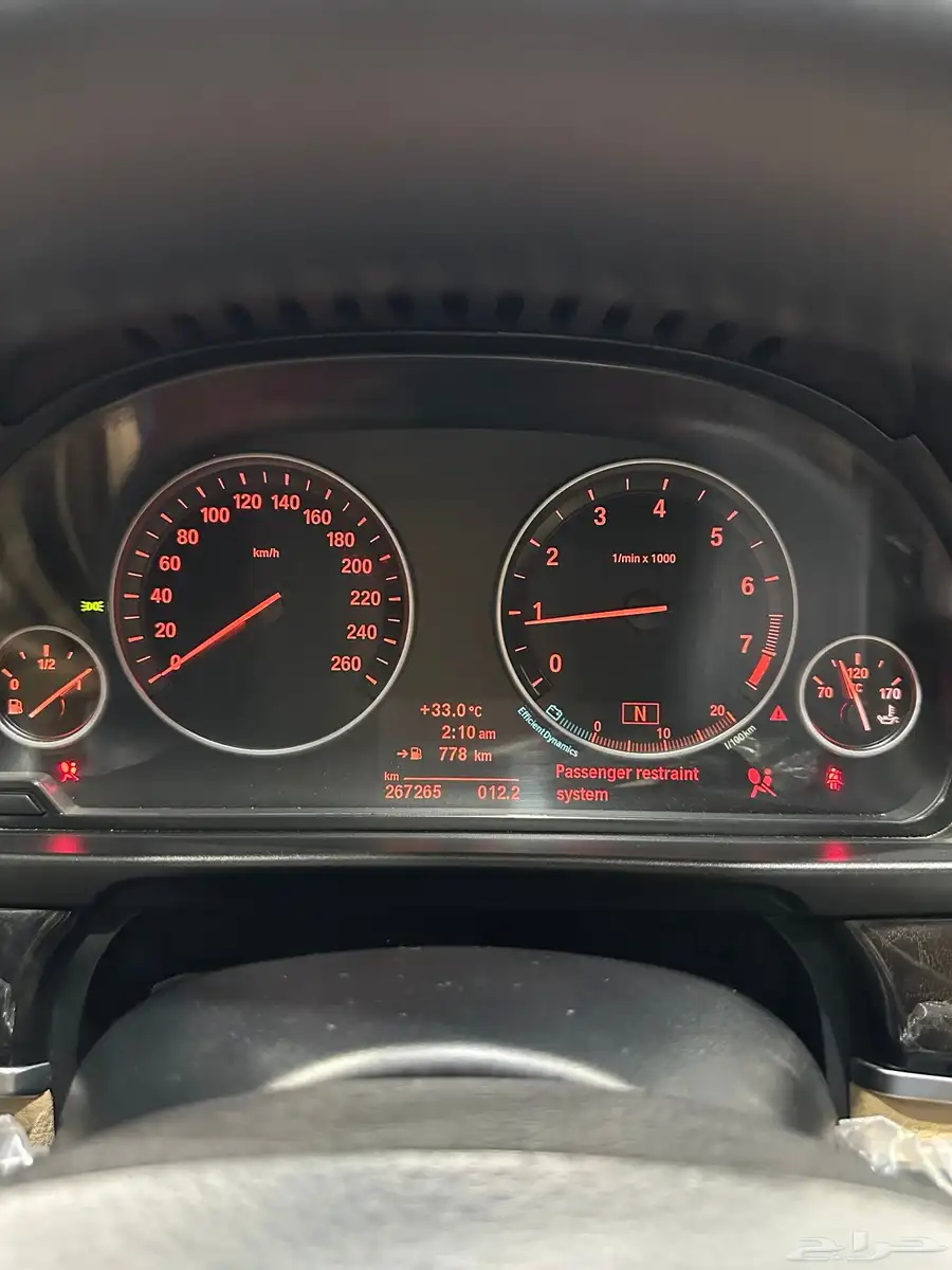 بي ام BMW 520i موديل 2012 مستخدم 11