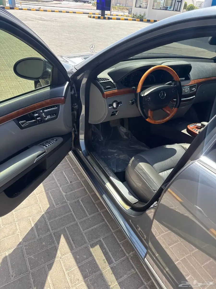 مرسيدس S500 موديل 2007 وارد جفالي مخزن 4