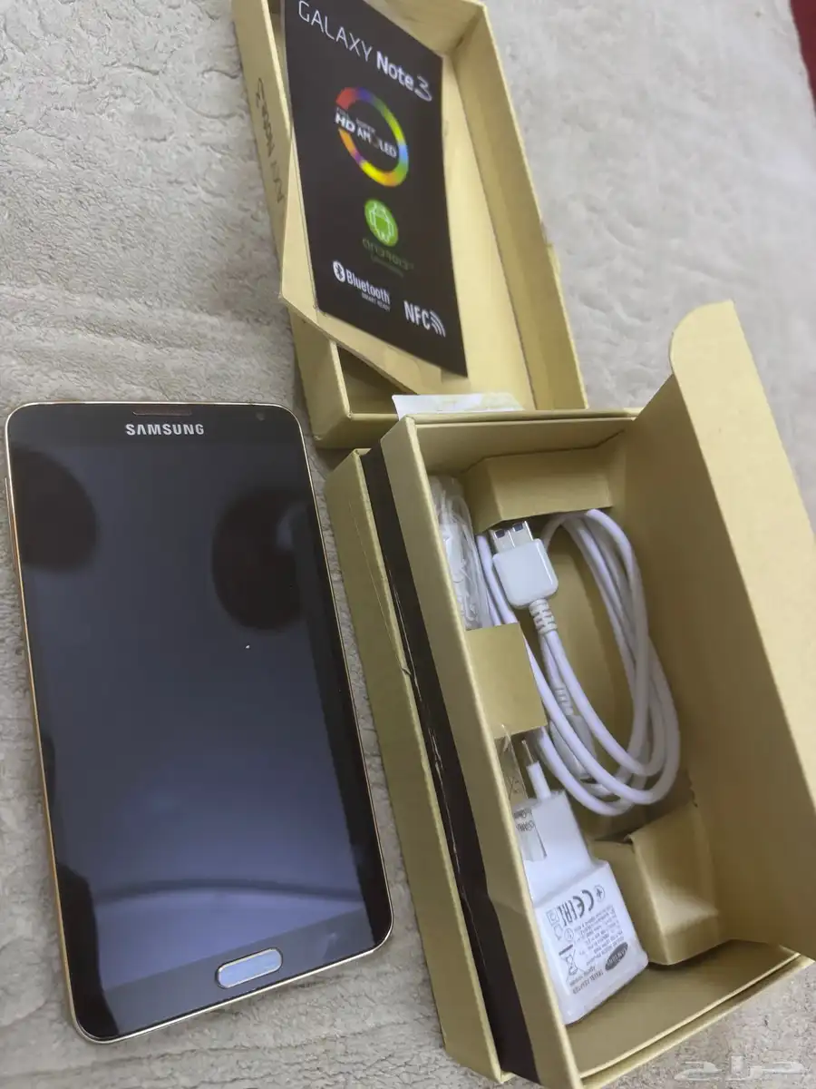 للبيع جوال سامسونج GALAXY Note3 جديد بكامل اغراضه شغال 5