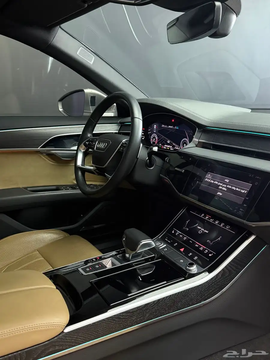 Audi A8 2019 عداد قليل 6