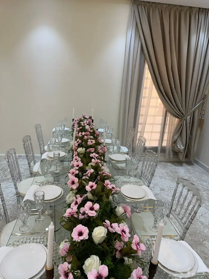 تنسيق طاولات طعام 0