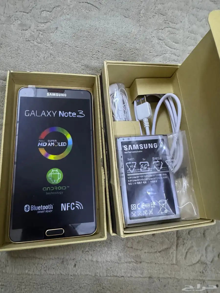 للبيع جوال سامسونج GALAXY Note3 جديد بكامل اغراضه شغال 4