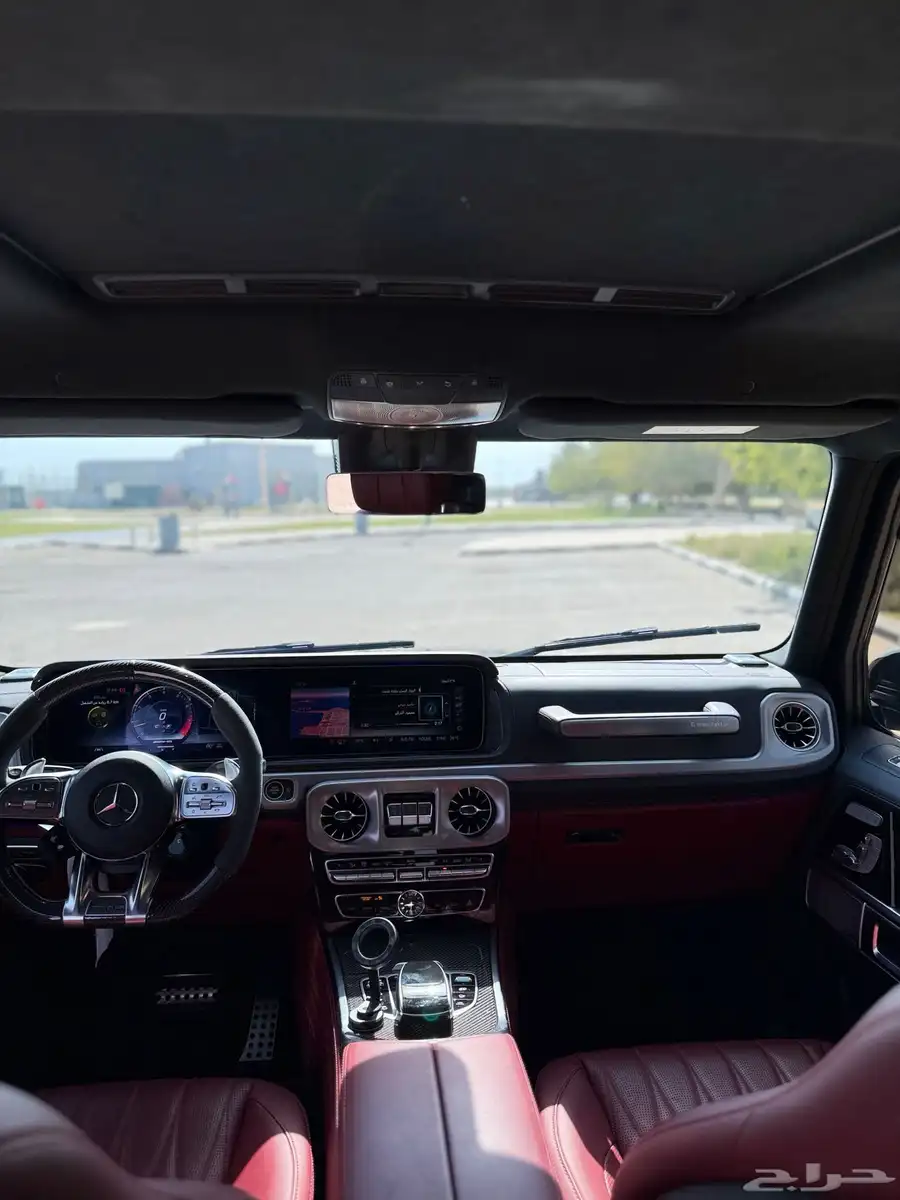 مرسيدس G63 AMG 2023 مانفكشر ممشى جدا  قليل جفالي 35