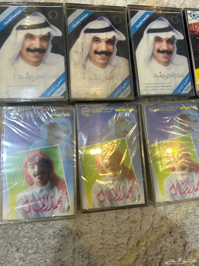 اشرطه كاسيت نخبه من الفنانين بتغليف المصنع 9