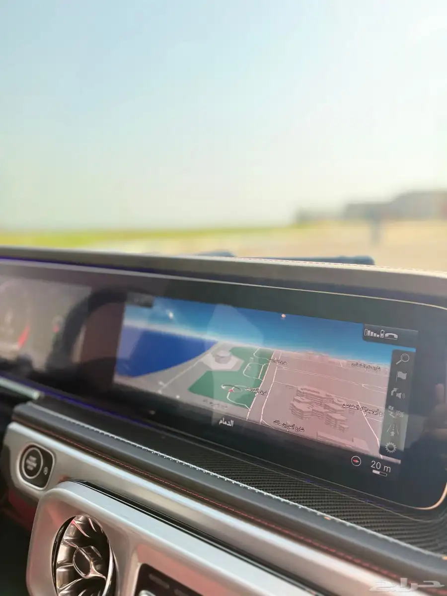 مرسيدس G63 AMG 2023 مانفكشر ممشى جدا  قليل جفالي 48