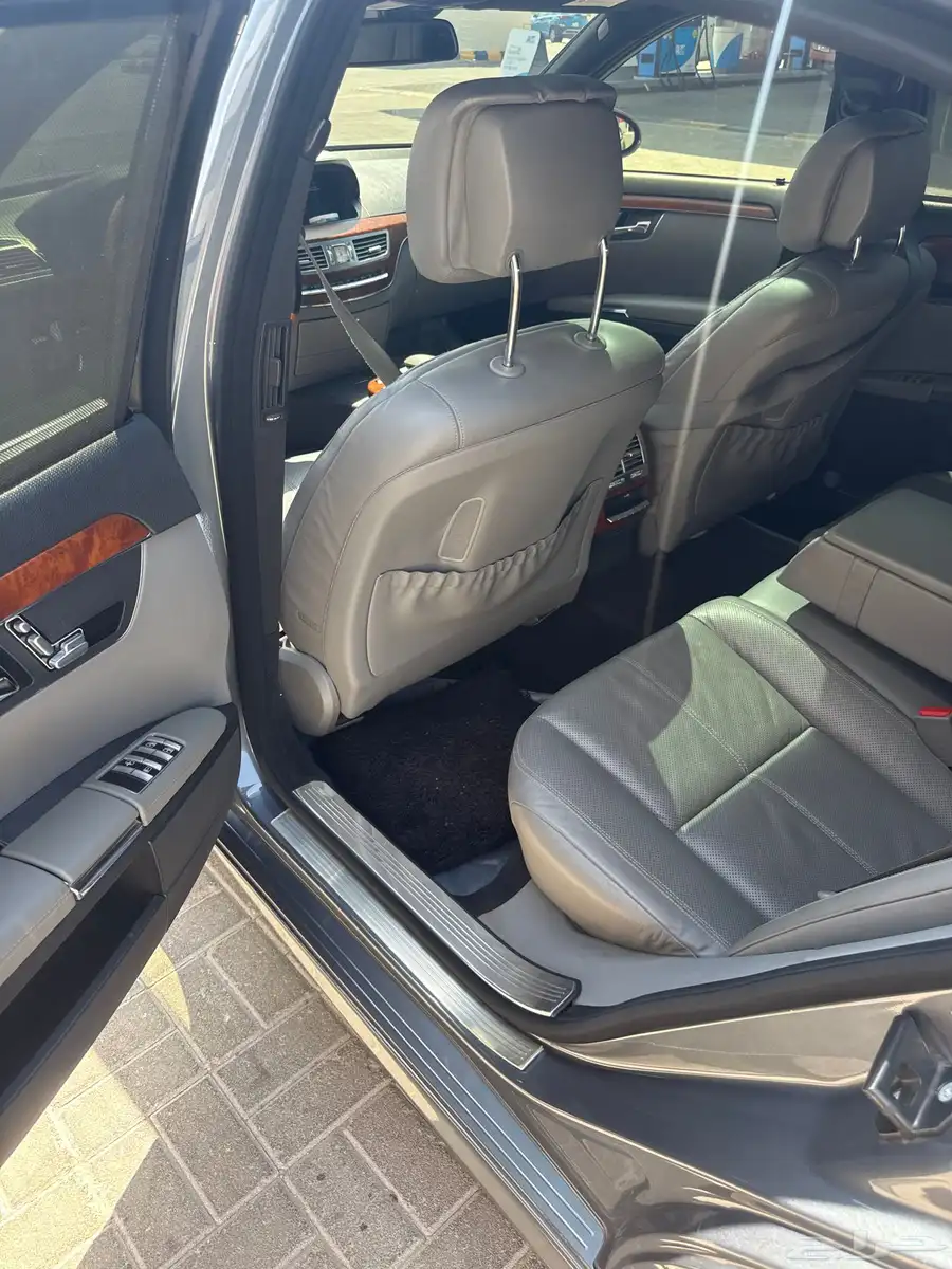 مرسيدس S500 موديل 2007 وارد جفالي مخزن 6
