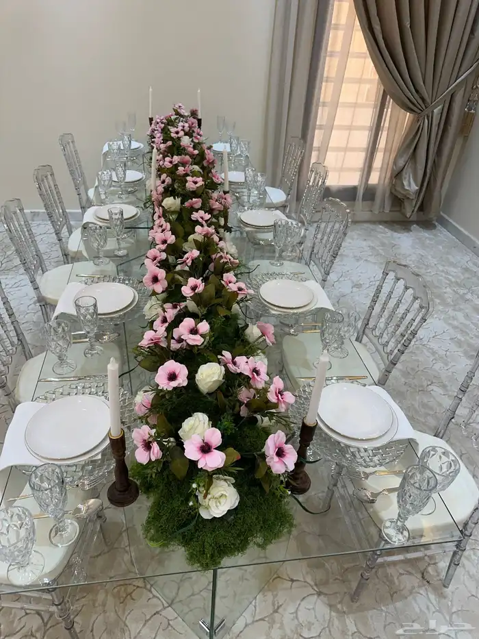 تنسيق طاولات طعام 1