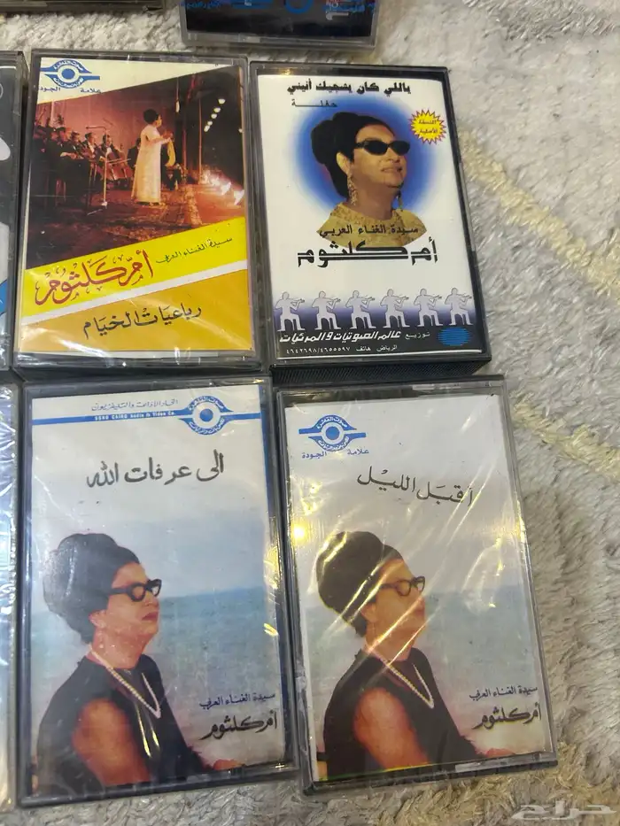 اشرطه كاسيت نخبه من الفنانين بتغليف المصنع 8