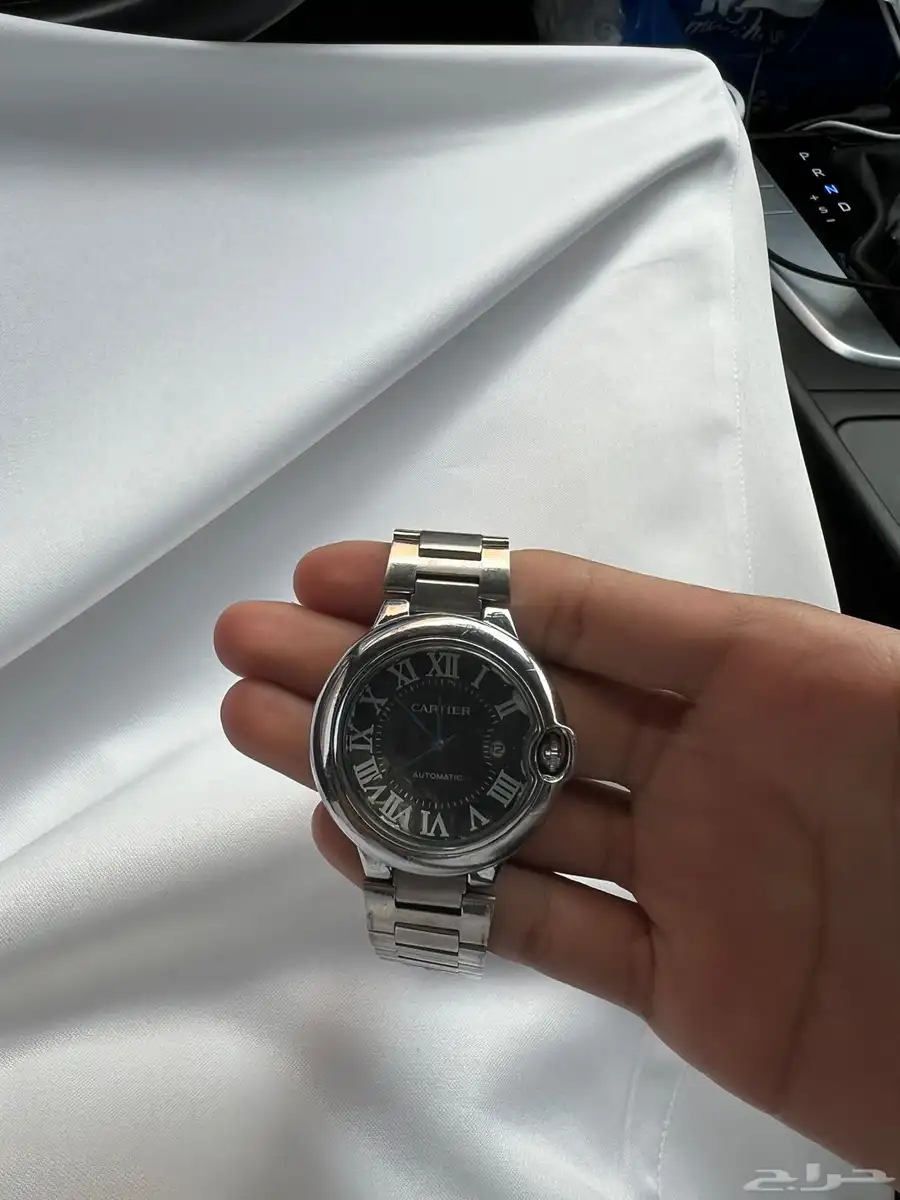 ساعة كارتير قديمه اصليه ماتشتغل البيع على السوم 2