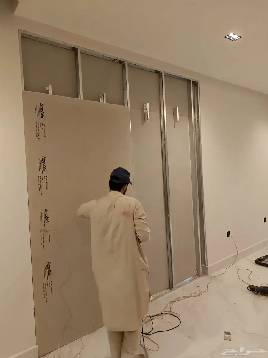 معلم جبس بورد اسمنت بورد بالرياض 2