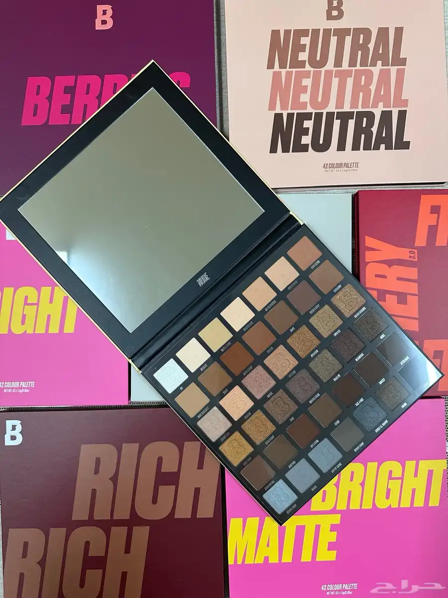 باليتات بيوتي باي Beauty Bay Palettes index
