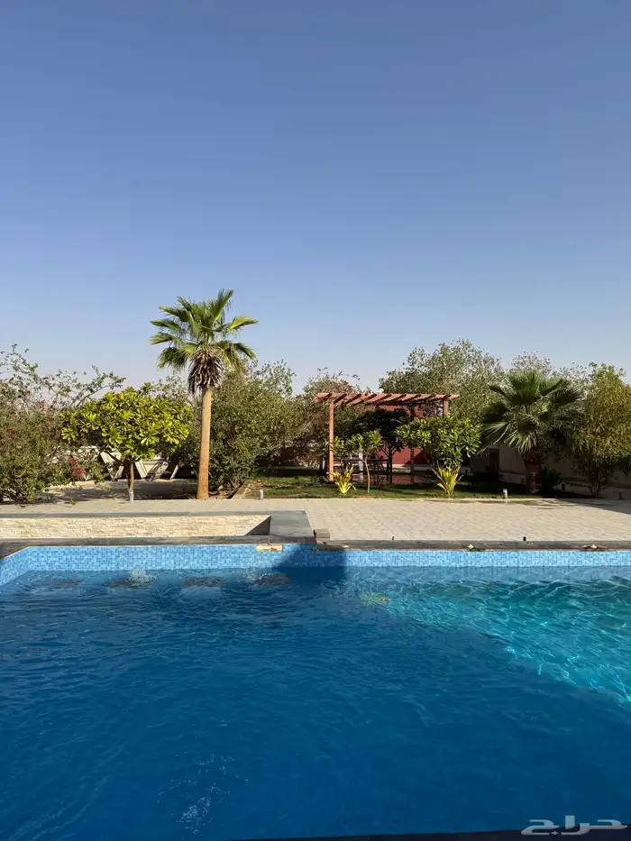 شاليه مزرعه استراحه ايجار المزاحميه 1