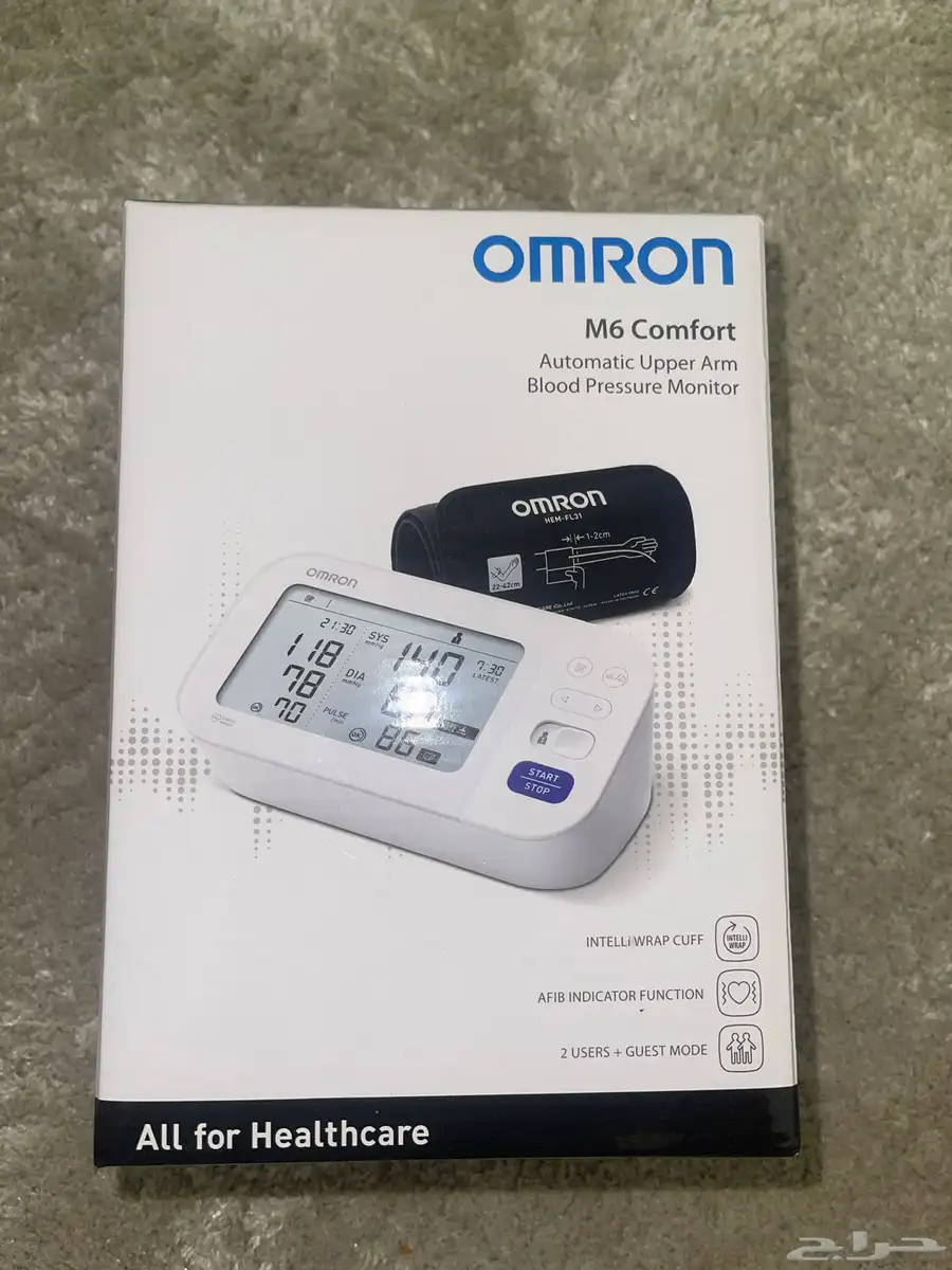 جهاز قياس ضغط الدم - OMRON M6 Comfort 0