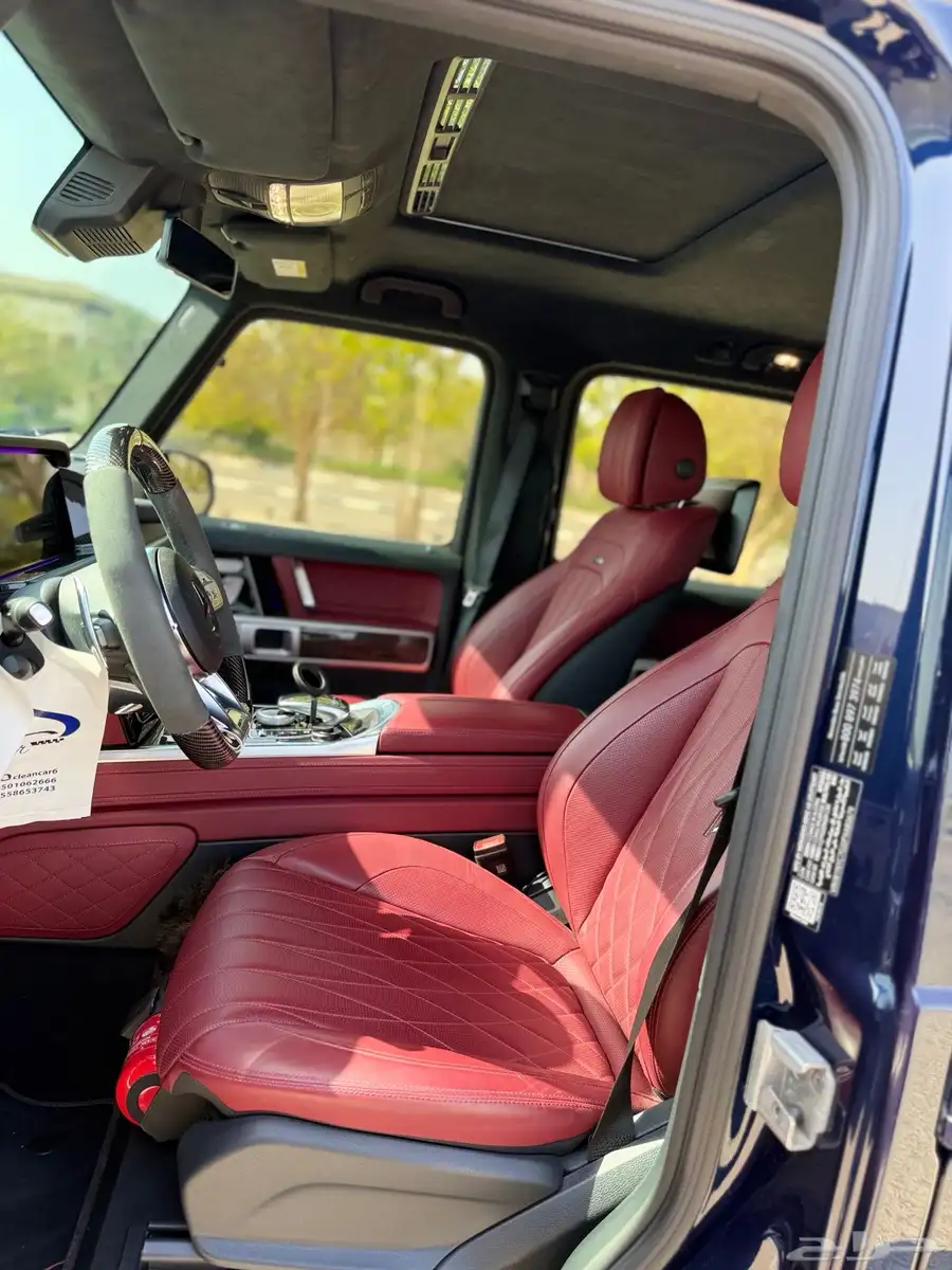 مرسيدس G63 AMG 2023 مانفكشر ممشى جدا  قليل جفالي 24