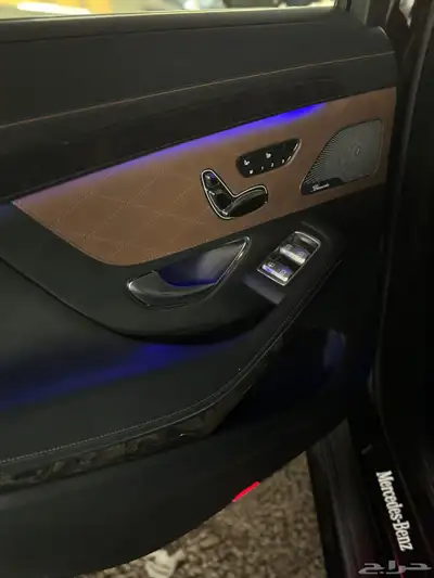 مرسيدس 2015 S500 عداد 75 الف فقط 6ازرار جفالي بحالة الوكاله 17