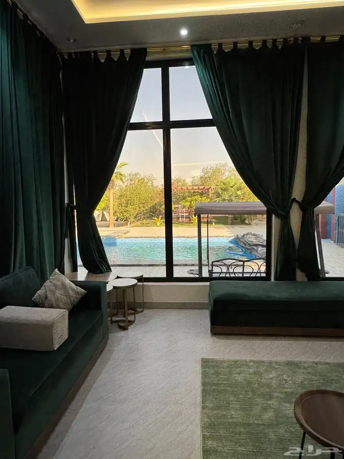 شاليه مزرعه استراحه ايجار المزاحميه 4