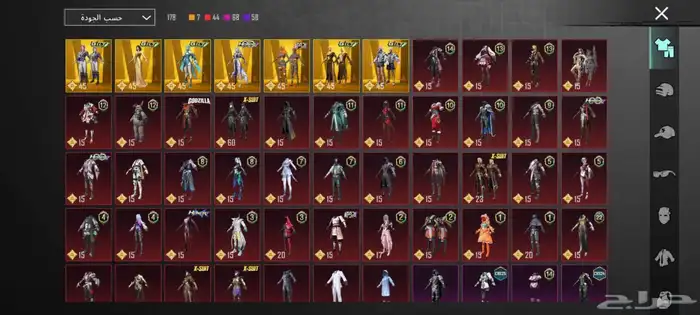 حساب ببجي للبيع 29