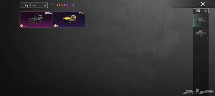 حساب ببجي للبيع 60