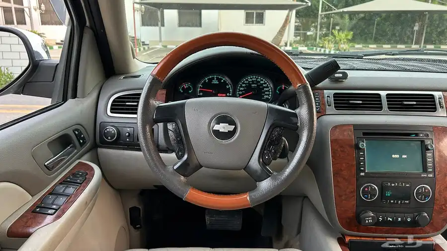 جمس تاهو 2008 LTZ فل كامل قصير مع لوحة مميزه 13