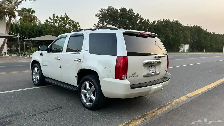 جمس تاهو 2008 LTZ فل كامل قصير مع لوحة مميزه 5