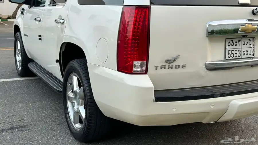 جمس تاهو 2008 LTZ فل كامل قصير مع لوحة مميزه 8