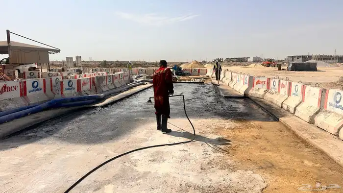 رش مادة Mc-1 Rc-2 ( قار ) 6