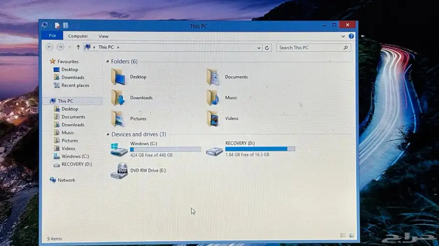 لابتوب hp احمر 3