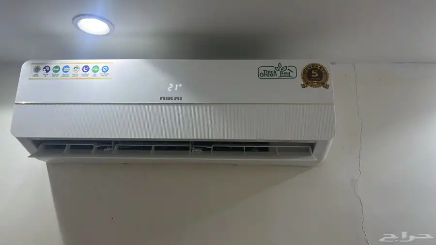 مكيف للبيع جديد من استخدام تقريبن 3شهور الحجم 24 0