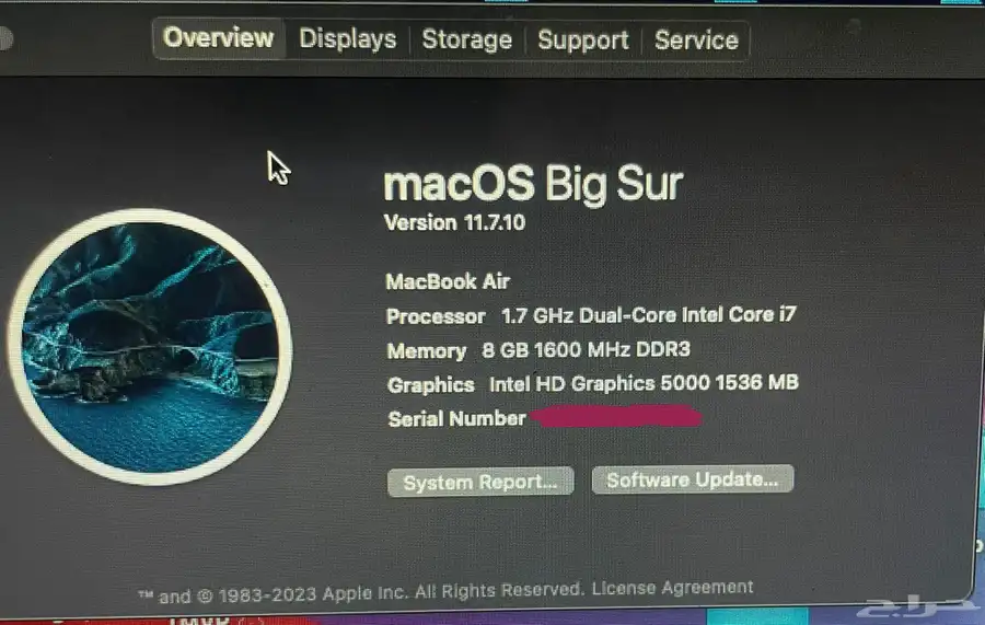 Macbook Air 2013 for Sale ماكبوك اير للبيع 2013 5