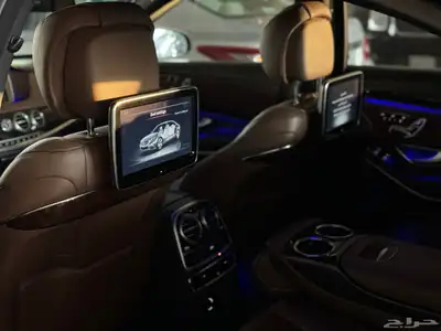 مرسيدس 2015 S500 عداد 75 الف فقط 6ازرار جفالي بحالة الوكاله 11