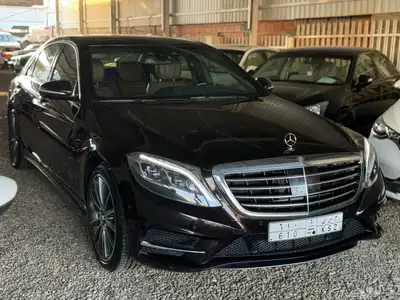 مرسيدس 2015 S500 عداد 75 الف فقط 6ازرار جفالي بحالة الوكاله 2