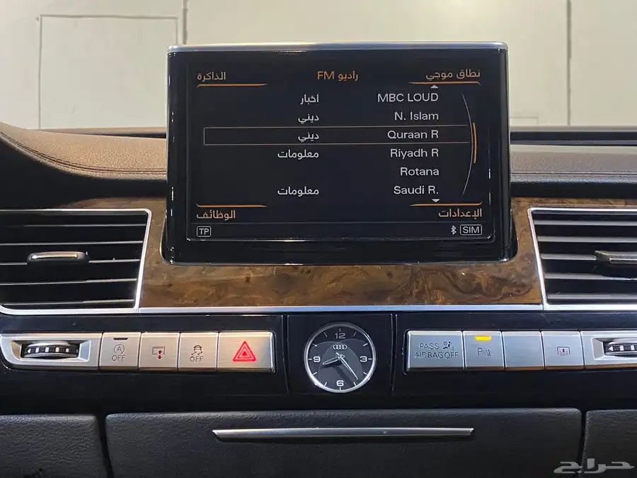 اودي A8 L 2016 V6 بحالة نظيفة 15